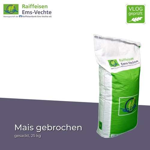 Gebrochener mais kg sack - 25,